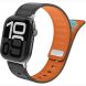 Ремешок для часов AHASTYLE Signature Touch для Apple Watch 46 / 45 / 44 / SE 44 / 42 (Series 1-3) / Ultra / Ultra 2 / Ultra 3 - Black / Orange (364538OB). Фото 2 из 8
