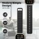 Ремешок для часов AHASTYLE Signature Touch для Apple Watch 46 / 45 / 44 / SE 44 / 42 (Series 1-3) / Ultra / Ultra 2 / Ultra 3 - Black / Orange (364538OB). Фото 5 из 8