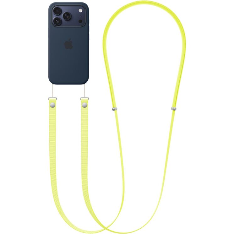 Ремінець для смартфона Copiex Crossbody Straps - Neon Yellow: фото 2 з 5
