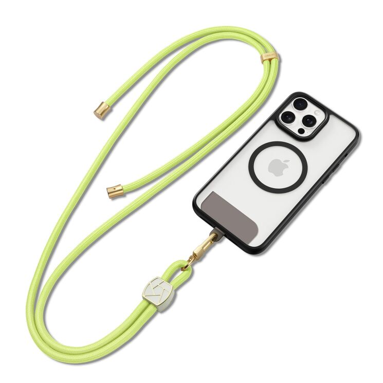 Ремінець для смартфона DUX DUCIS Garden Style - Green Yellow (983020GY) Ремінець для смартфона DUX DUCIS Garden Style - Green Yellow: фото 1 з 12