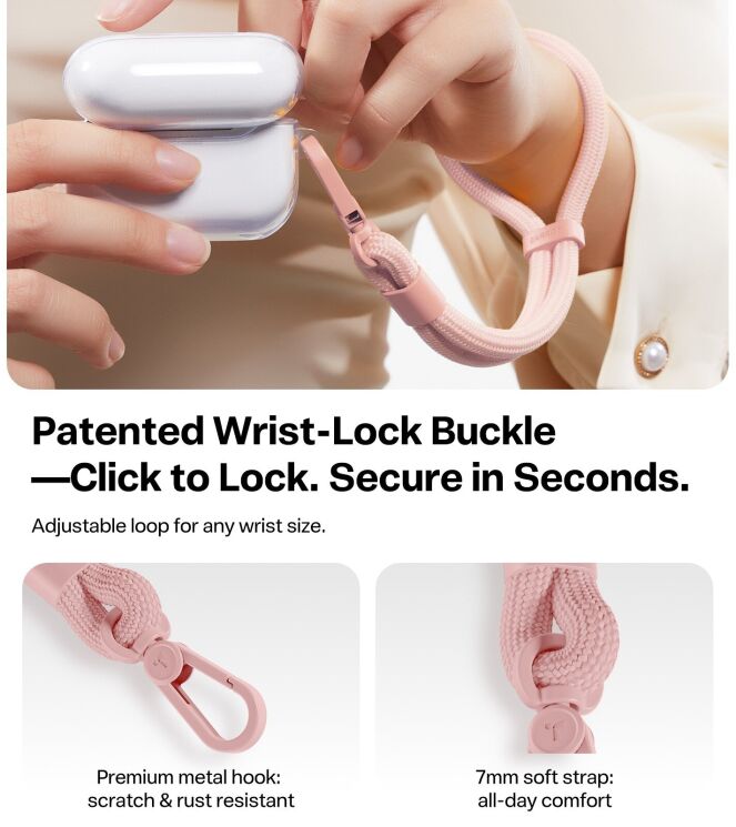 Ремешок для смартфона TORRAS LoopGo Flex Wrist - Blue: фото 5 из 7