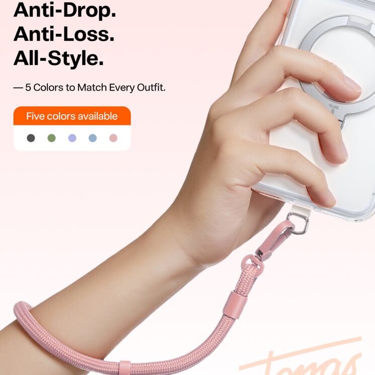 Ремешок для смартфона TORRAS LoopGo Flex Wrist - Blue: фото 3 из 7