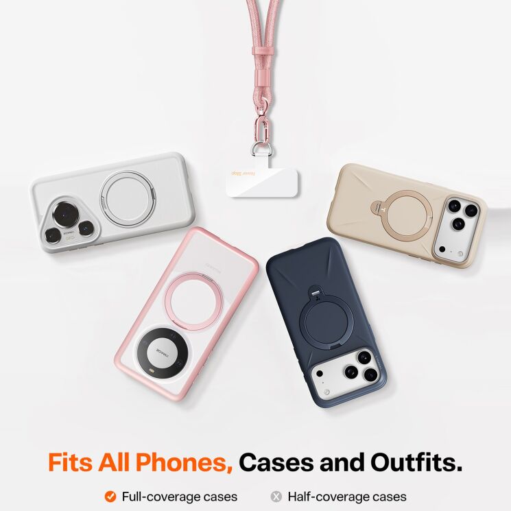 Ремешок для смартфона TORRAS LoopGo Flex Wrist - Blue: фото 7 из 7