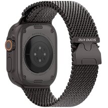 Ремінець DUX DUCIS Milanese Air Series для Apple Watch 46 / 45 / 44 / SE 44 / 42 (Series 1-3) / Ultra / Ultra 2 - Grey: фото 1 з 12