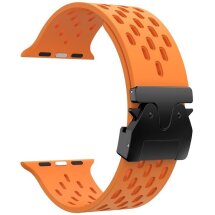 Ремешок KALEBOL Astra Strap для Apple Watch 46 / 45 / 44 / SE 44 / 42 (Series 1-3) / Ultra / Ultra 2 - Orange: фото 1 из 9