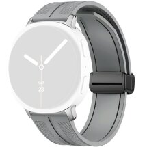 Ремешок KALEBOL Magnetic Nylon Band для Samsung Galaxy Watch 8 (40/44mm) / 8 Classic - Grey: фото 1 из 6