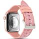 Ремінець KINGXBAR Glitter Series для Apple Watch 46 / 45 / 44 / SE 44 / 42 (Series 1-3) / Ultra / Ultra 2 - Pink (251355P). Фото 1 з 8