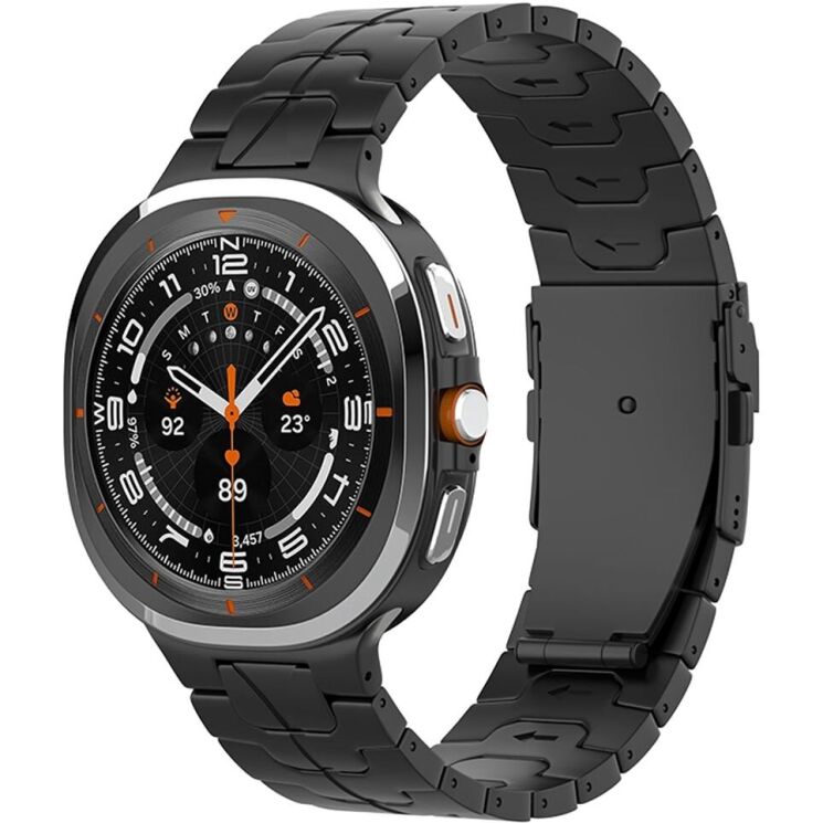 Ремінець Reframe Titanium Band для Samsung Galaxy Watch 8 (40/44mm) / 8 Classic - Black: фото 2 з 6