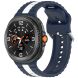 Ремінець Reframe Vertical Strip для Samsung Galaxy Watch 8 (40/44mm) / 8 Classic / Ultra (2025) - Midnight Blue / White (384002LW). Фото 2 з 5