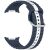 Ремінець Reframe Vertical Strip для Samsung Galaxy Watch 8 (40/44mm) / 8 Classic (43/47mm) / Ultra 2 - Midnight Blue / White: фото 1 з 5