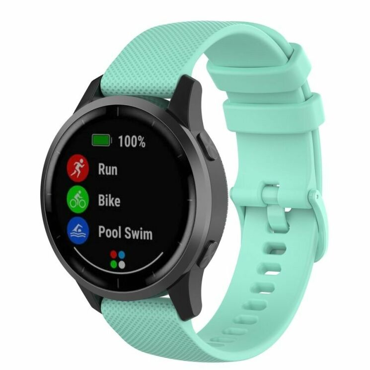 Ремешок UniCase Rhombus Texture для Huawei Watch GT 2e - Cyan: фото 1 из 5