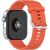 Ремешок UniCase Silicone Strap для Huawei Watch Fit 3 / Fit 4 / Fit 4 Pro - Orange: фото 1 из 7