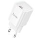 Сетевое зарядное устройство Hoco C148A PD30W (3A) - White (960162W). Фото 1 из 8