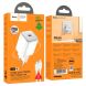 Мережевий зарядний пристрій Hoco N40 Mighty 1C PD20W + кабель Type-C to Type-C - White (346140W). Фото 3 з 5