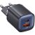 Сетевое зарядное устройство USAMS US-CC254 GaN 30W (USB + Type-C) - Black: фото 1 из 17