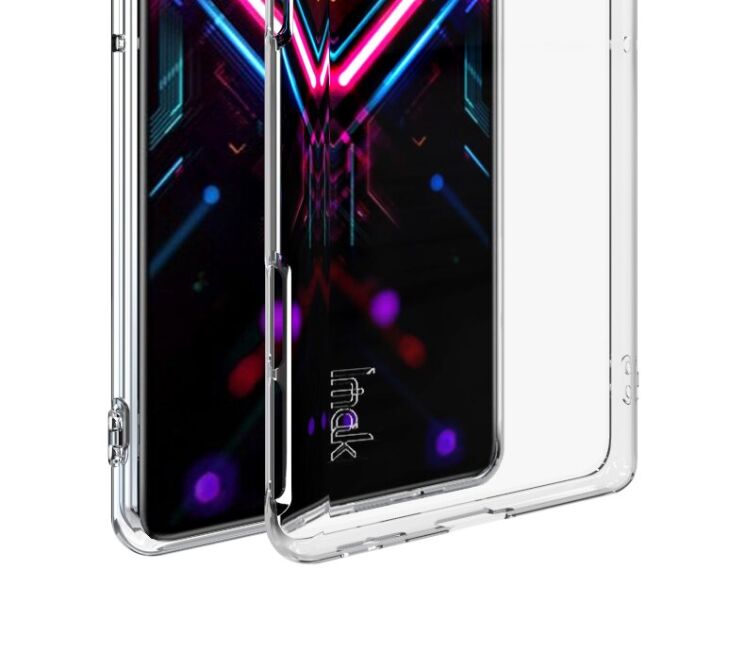 Силиконовый чехол IMAK UX-5 Series для Xiaomi Redmi K40 Gaming / Poco F3 GT - Transparent: фото 7 из 14