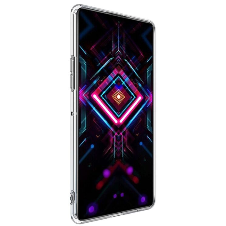 Силиконовый чехол IMAK UX-5 Series для Xiaomi Redmi K40 Gaming / Poco F3 GT - Transparent: фото 3 из 14