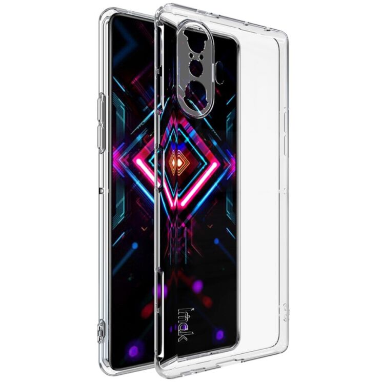 Силиконовый чехол IMAK UX-5 Series для Xiaomi Redmi K40 Gaming / Poco F3 GT - Transparent: фото 1 из 14