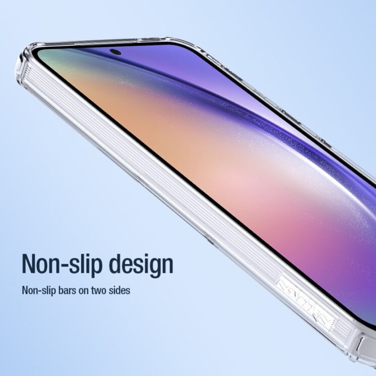 Силиконовый чехол NILLKIN Nature TPU Pro Magnetic для Samsung Galaxy A55 (A556) - Transparent: фото 15 из 19