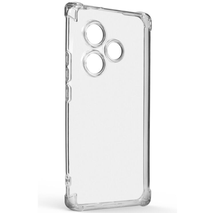Силиконовый (TPU) чехол ArmorStandart Air Force для Realme GT 6 / GT 6T / GT Neo 6 / GT Neo SE - Transparent: фото 2 из 6