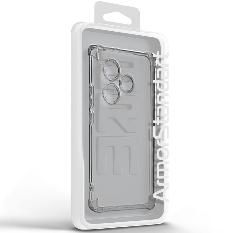 Силиконовый (TPU) чехол ArmorStandart Air Force для Realme GT 6 / GT 6T / GT Neo 6 / GT Neo SE - Transparent: фото 3 из 6