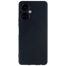 Силіконовий (TPU) чохол Deexe Matte Case для Tecno Camon 19 Pro (CI8n) - Black: фото 1 з 6
