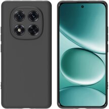 Силиконовый (TPU) чехол Deexe Matte Case для Xiaomi Redmi Note 15 (4G/5G) / Poco M8 - Black: фото 1 из 4