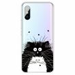 Силиконовый (TPU) чехол Deexe Pretty Glossy для Xiaomi Redmi 9A - Two Cats (267245G)