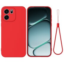 Силіконовий (TPU) чохол Deexe Silicone Case для OnePlus Nord CE6 - Red: фото 1 з 8