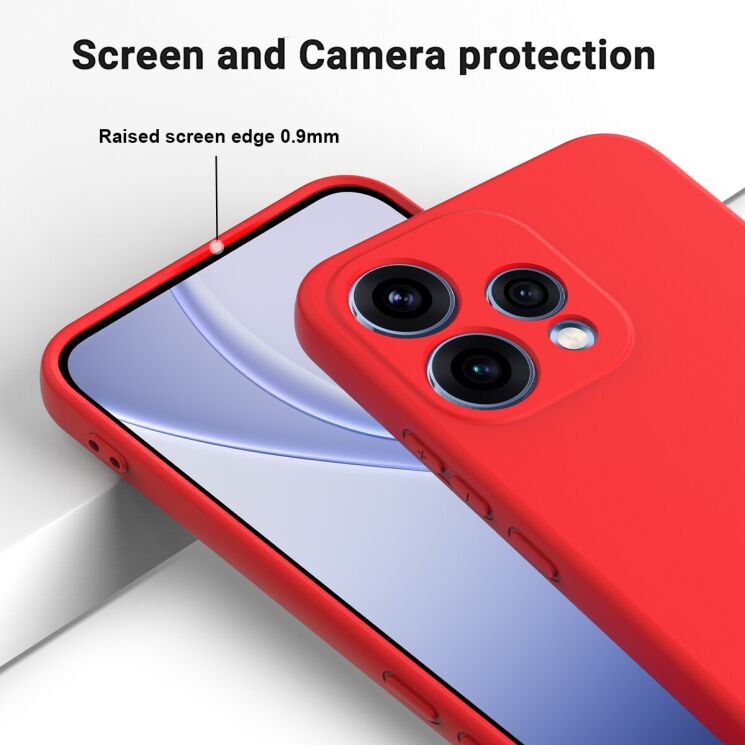 Силиконовый (TPU) чехол Deexe Silicone Case для OPPO Reno 15 - Black: фото 5 из 9