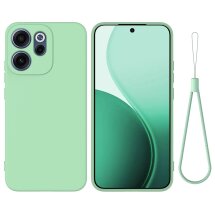 Силиконовый (TPU) чехол Deexe Silicone Case для OPPO Reno 15 F/FS - Green: фото 1 из 9