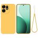 Силиконовый (TPU) чехол Deexe Silicone Case для OPPO Reno 16 - Yellow (413211Y). Фото 1 из 9