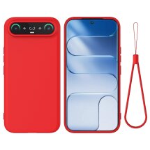 Силіконовий (TPU) чохол Deexe Silicone Case для TECNO Camon Slim - Red: фото 1 з 9