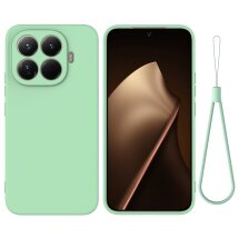 Силіконовий (TPU) чохол Deexe Silicone Case для Xiaomi 15T Pro - Green: фото 1 з 9