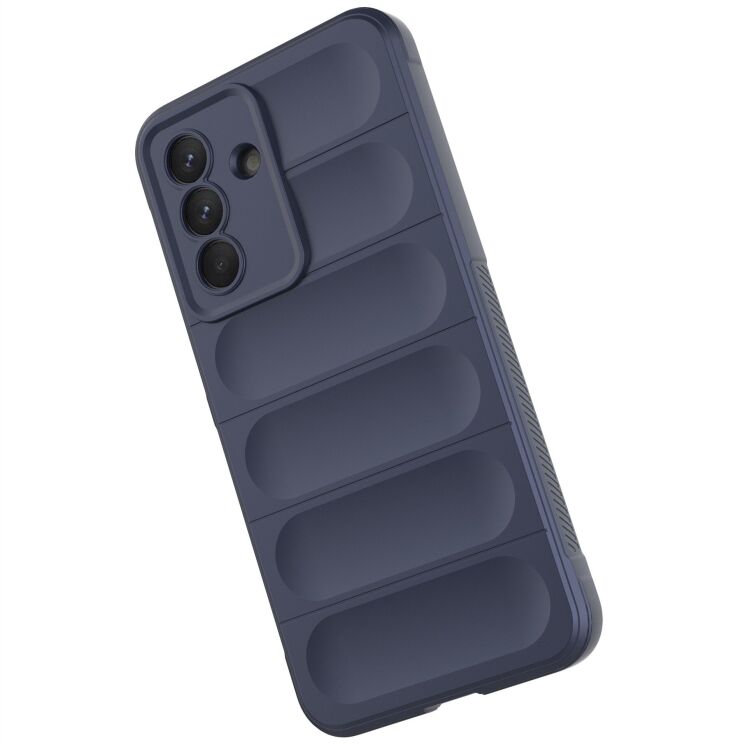 Силиконовый (TPU) чехол Deexe Terra Case для Samsung Galaxy A37 (A376) - Dark Blue: фото 3 из 6
