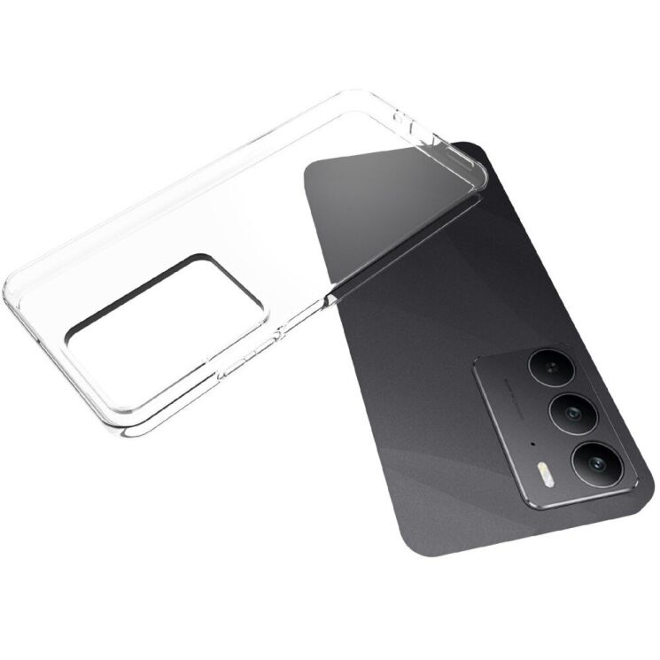 Силиконовый (TPU) чехол Deexe UltraThin для Realme C75 - Transparent: фото 4 из 5