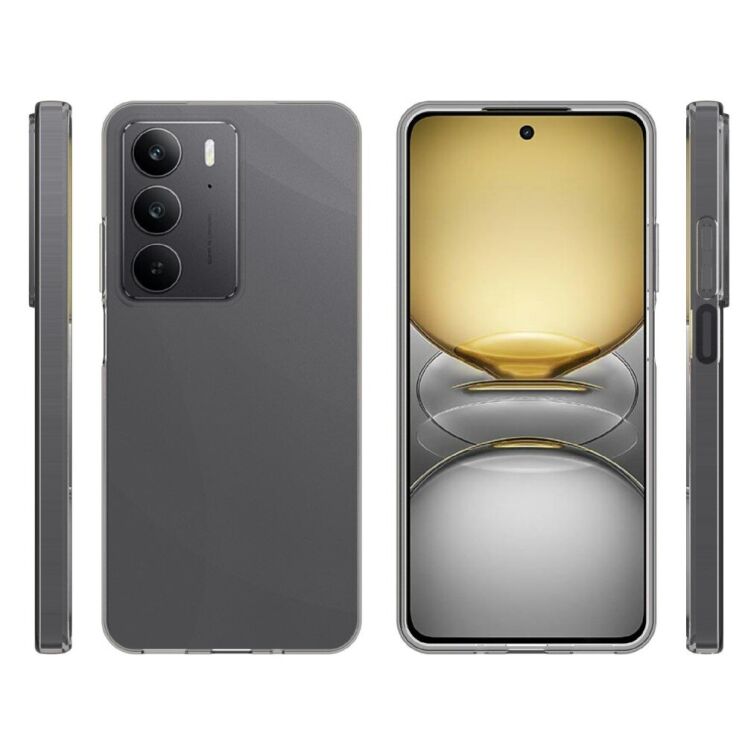 Силиконовый (TPU) чехол Deexe UltraThin для Realme C75 - Transparent: фото 5 из 5