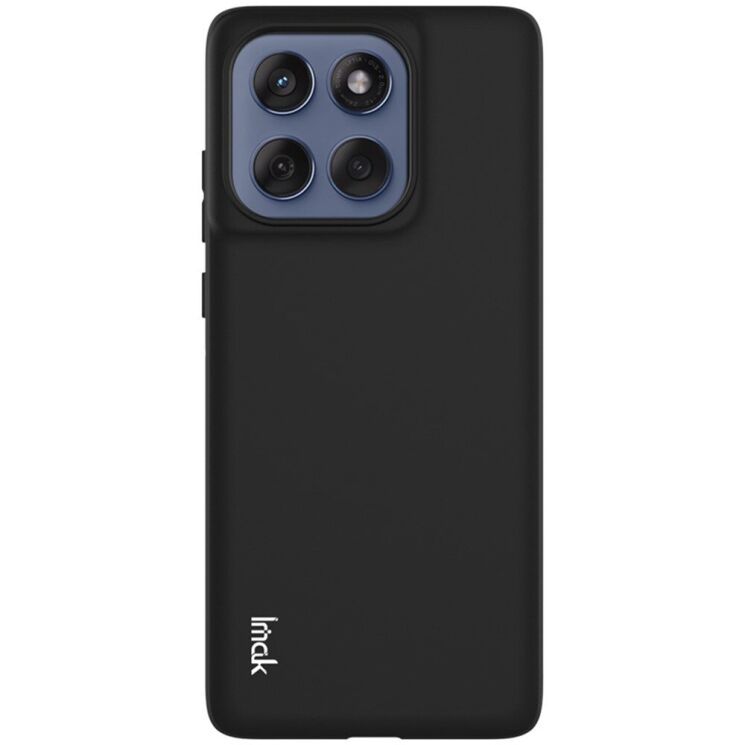 Силиконовый (TPU) чехол IMAK UC-3 Series для Motorola Edge 60 / Edge 60 Fusion - Black: фото 2 из 10