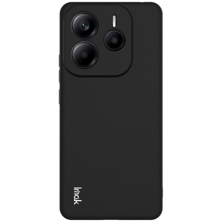 Силиконовый (TPU) чехол IMAK UC-3 Series для Xiaomi Redmi Note 14 5G - Black: фото 2 из 11