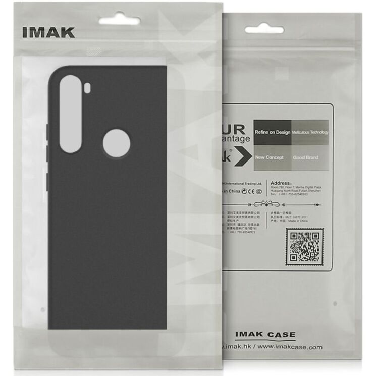 Силиконовый (TPU) чехол IMAK UC-3 Series для Xiaomi Redmi Note 14 5G - Black: фото 5 из 11