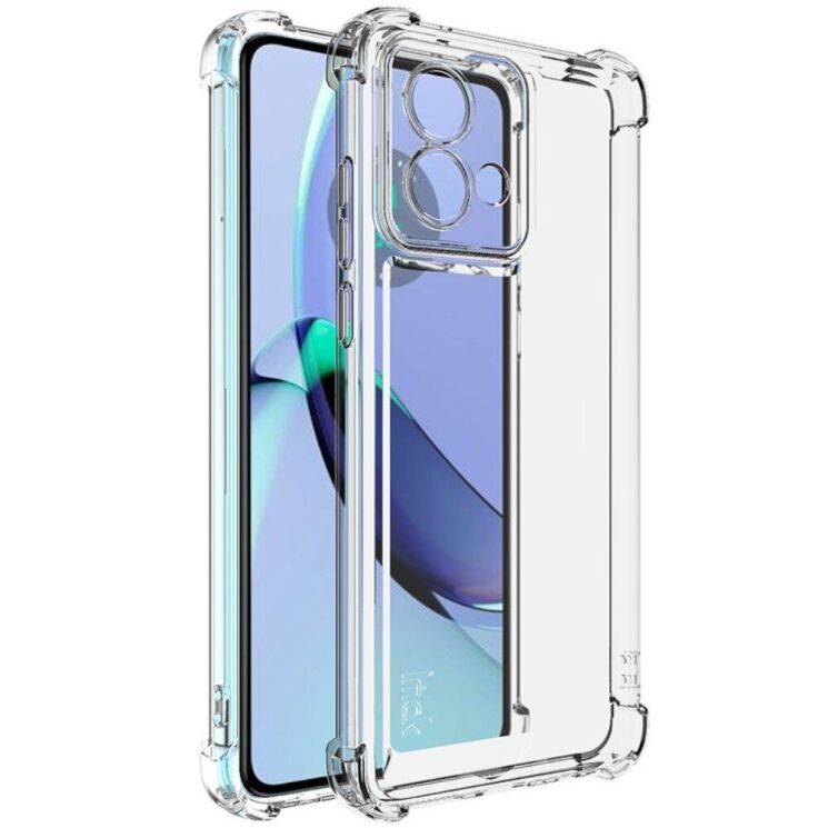Силіконовий (TPU) чохол IMAK UX-4 Series для Motorola Moto G84 - Transparent: фото 1 з 6