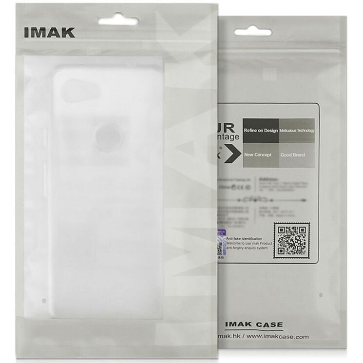 Силіконовий (TPU) чохол IMAK UX-4 Series для Motorola Moto G84 - Transparent: фото 6 з 6