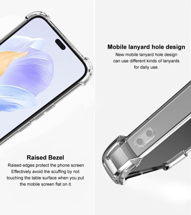 Силиконовый (TPU) чехол IMAK UX-4 Series для Samsung Galaxy A25 (A256) - Transparent: фото 13 из 13