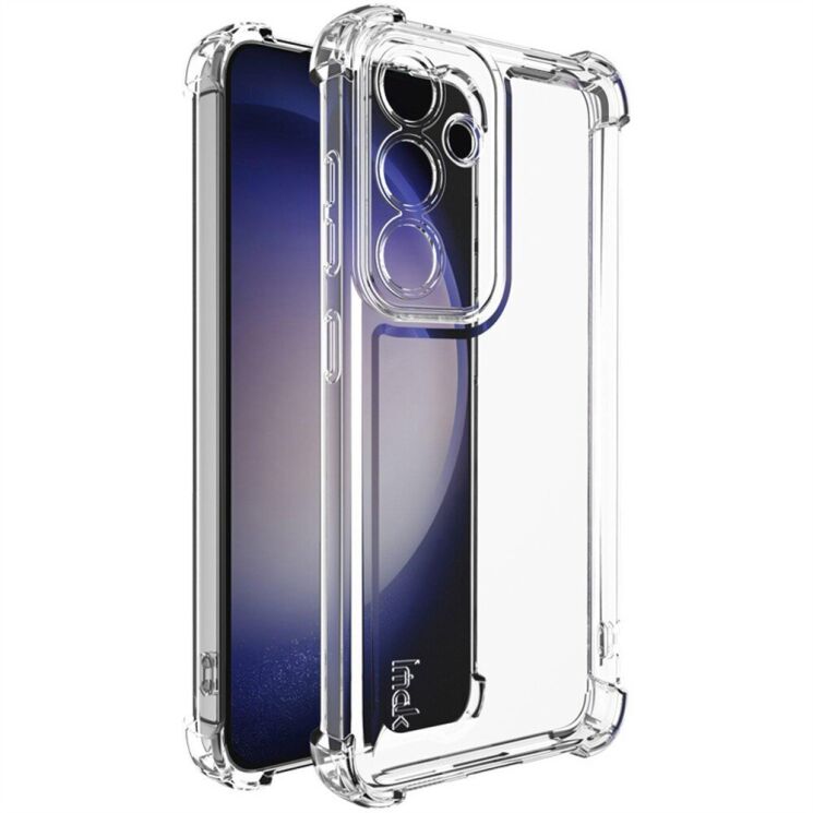 Силиконовый (TPU) чехол IMAK UX-4 Series для Samsung Galaxy S24 Plus (S926) - Transparent: фото 1 из 11