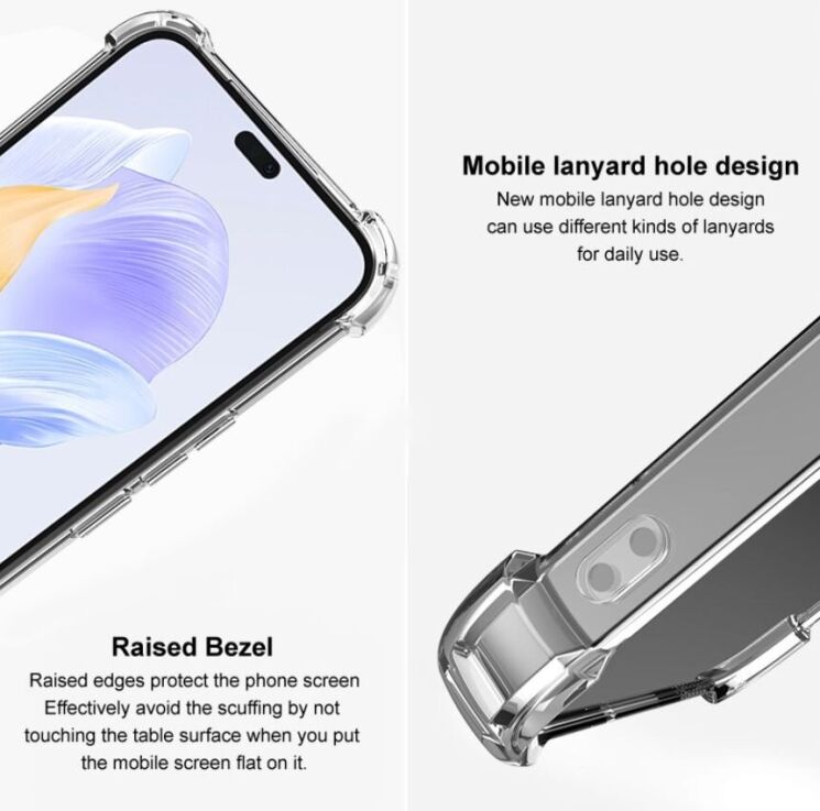 Силиконовый (TPU) чехол IMAK UX-4 Series для Samsung Galaxy S24 Plus (S926) - Transparent: фото 10 из 11