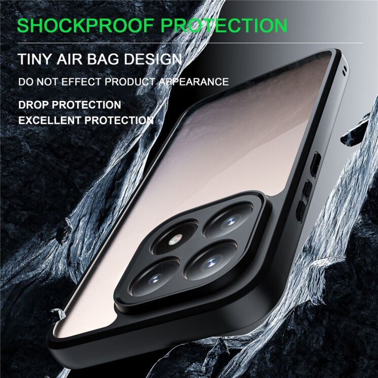 Силиконовый (TPU) чехол IMAK UX-9A Series для Xiaomi 15T - Black: фото 10 из 11