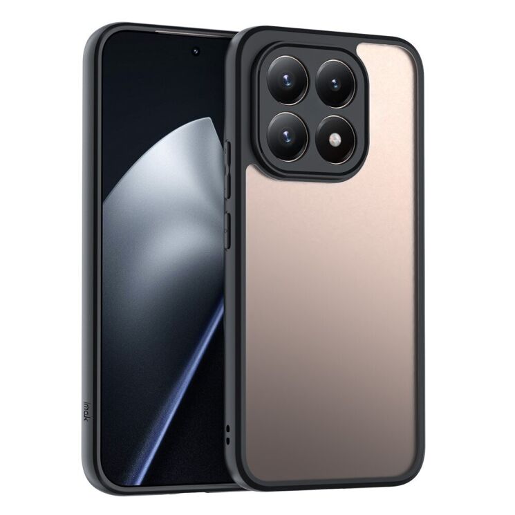 Силиконовый (TPU) чехол IMAK UX-9A Series для Xiaomi 15T - Black: фото 3 из 11