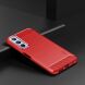 Силиконовый (TPU) чехол MOFI Carbon Fiber для Realme C65 - Red (353905R). Фото 2 из 10