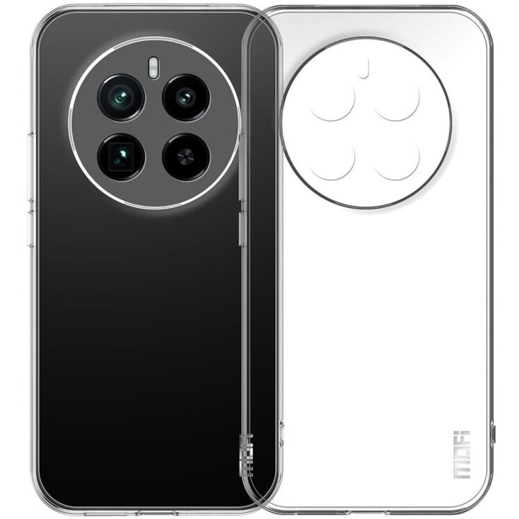 Силиконовый (TPU) чехол MOFI Thin Guard для Realme 12 / 12 Plus - Transparent: фото 1 из 11