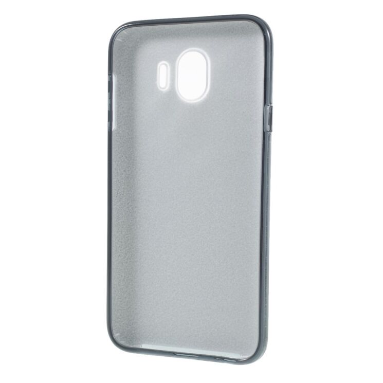 Силиконовый (TPU) чехол UniCase Glitter Cover для Samsung Galaxy J4 2018 (J400) - Black: фото 3 из 6